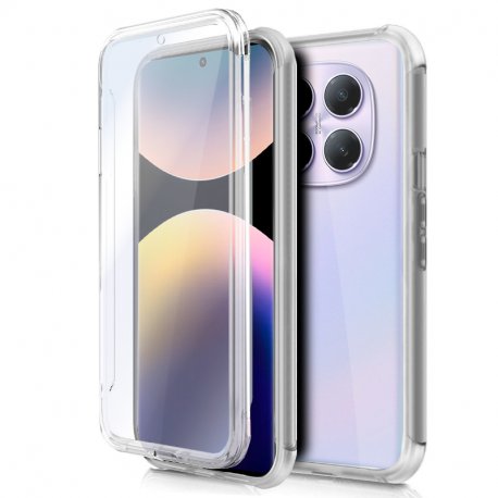 COOL 3D Silicone Case for Xiaomi Redmi Note 14 Pro (Transparent Front + Back)