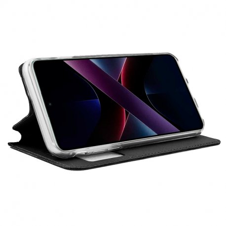 COOL Flip Cover for Xiaomi Poco X7 Pro 5G Smooth Black