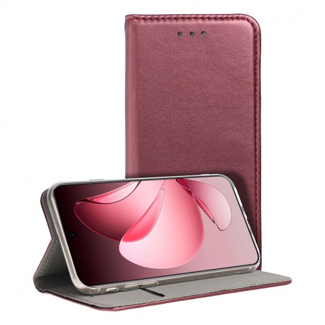 COOL Flip Cover for Oppo Reno 13 Pro 5G Smooth Burgundy