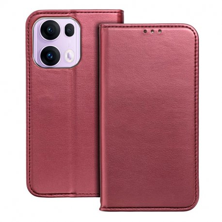 Custodia COOL Flip Cover per Oppo Reno 13 Pro 5G Burgundy
