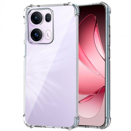 Glitter Bling Cover + Vetro Temperato Per Oppo Reno 13 PRO 5G – Custodia Glitterata E Pellicola 9H, Trasparente