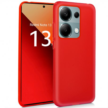 COOL Silicone Case for Xiaomi Redmi Note 13 Pro / Note 14S / Poco M6 Pro (Red)