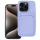 Carcasa COOL Card para iPhone 15 Pro Max Violeta
