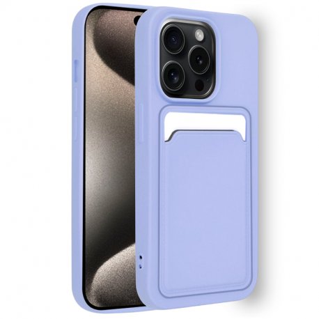 COOL Cover for iPhone 15 Pro Max Card Purple