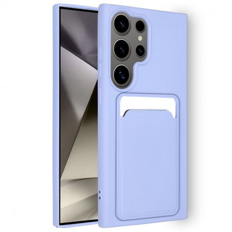 Custodia COOL per Samsung S928 Galaxy S24 Ultra Card Viola