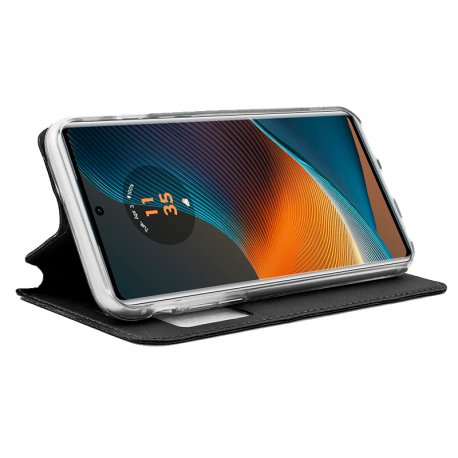 COOL Flip Cover for Motorola Edge 50 Fusion Smooth Black