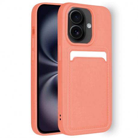 COOL Cover for iPhone 16 Card Pink