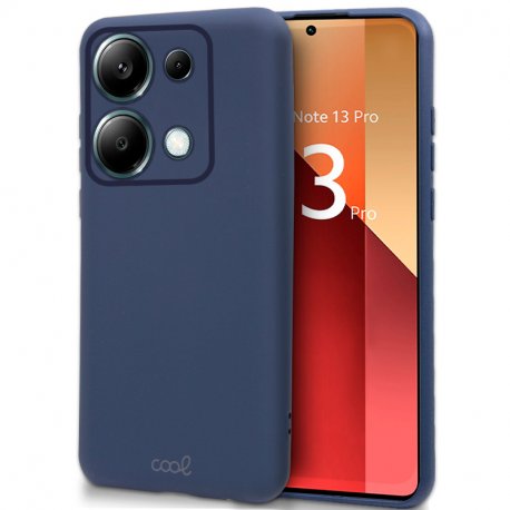Capa COOL para Xiaomi Redmi Note 13 Pro / Note 14S / Poco M6 Pro Azul Marinho