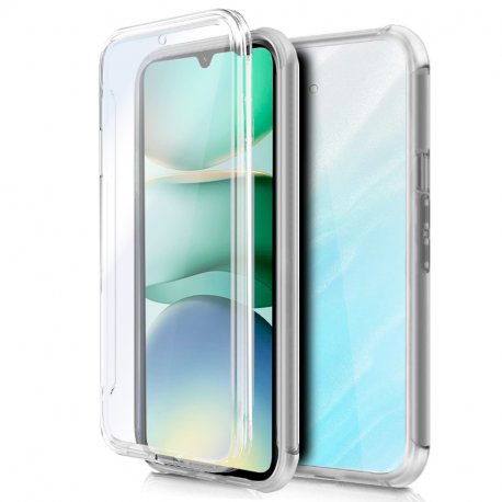 Capa COOL de Silicone 3D para Xiaomi Redmi A5 (transparente frente + verso)