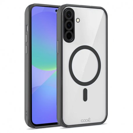 Custodia COOL per Samsung A366 Galaxy A36 5G con Bordo Nero Magnetico