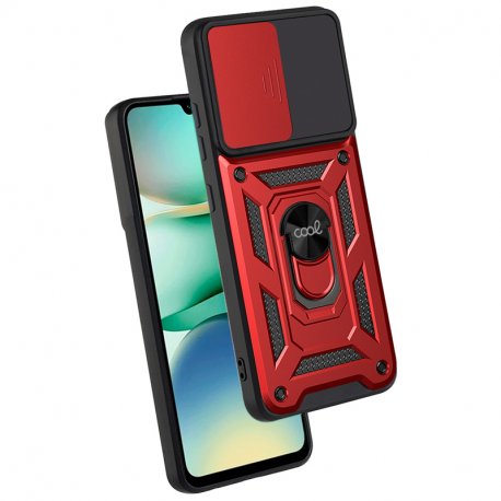 Custodia COOL per Xiaomi Redmi A5 Hard Ring Rosso