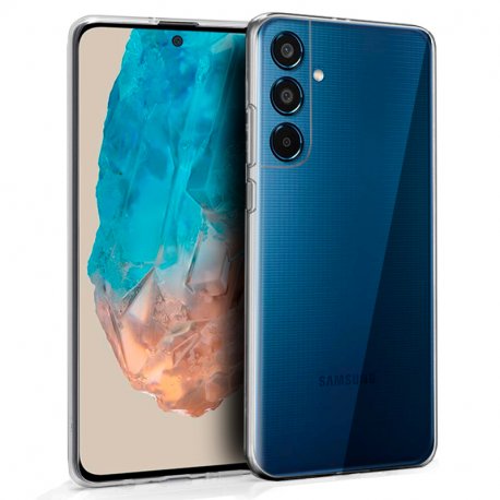 COOL Silicone Case for Samsung M356 Galaxy M35 5G (Transparent)