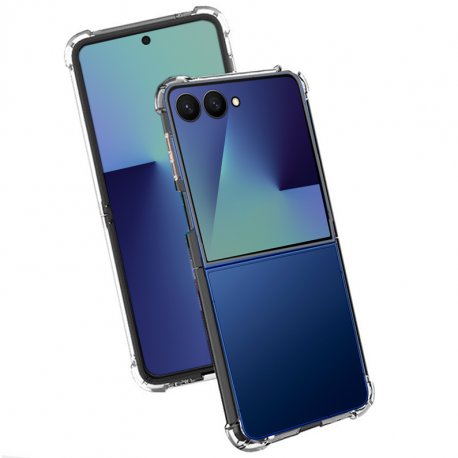 COOL Case for Samsung F766 Galaxy Z Flip 7 AntiShock Transparent