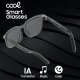 Smart Glasses COOL AI Smart Sunglasses Black (Calls, Music, Translation)