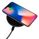 Dock Base Cargador Smartphones Inalámbrico Qi Universal COOL Negro (Carga Rápida)