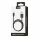 Cavo USB Compatibile COOL Universale (micro-usb) 1,2 metri Nero 2,4 Amp
