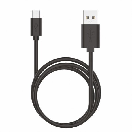 COOL Universal Compatível Cabo USB (micro-usb) 1,2 metros Preto 2,4 Amp