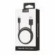 Cavo USB Compatibile COOL Universale TYPE-C (1,2 metri) Nero 2,4 Amp