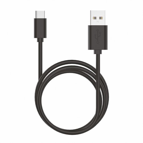 Cavo USB compatibile COOL universale TYPE-C (1,2 metri) nero 2,4 Amp