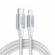 COOL Nylon Universal USB Type C to Lightning Cable (1.2 Meters)