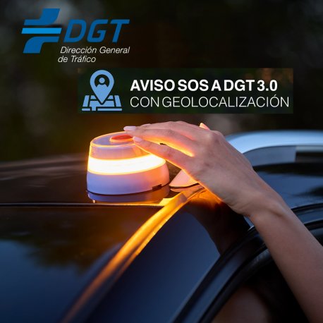 Luz de Sinalização Ligada (Aprovada pela DGT) COOL Safetytech