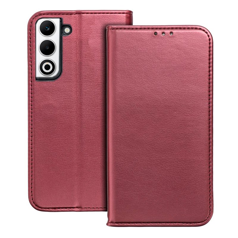 Custodia COOL Flip Cover per Oppo A5 4G / A5 5G / A5m Burgundy