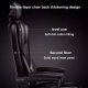 Sillón Oficina Premium COOL Board Negro (Reposapiés)