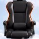 Sillón Oficina Premium COOL Board Negro (Reposapiés)