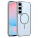 Carcasa COOL para Samsung S721 Galaxy S24 FE Magnética Borde Plata