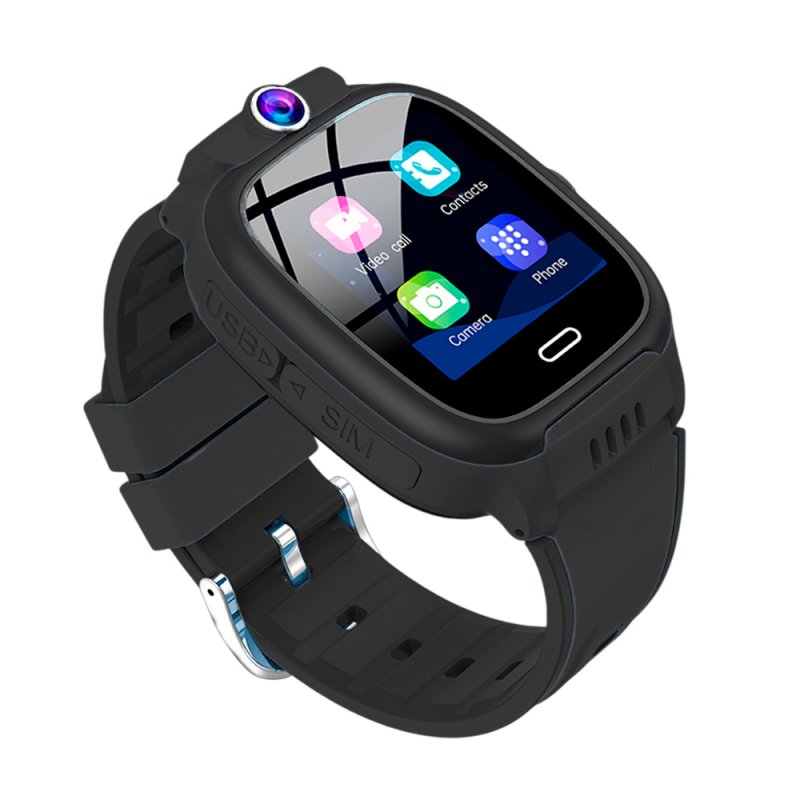 Smartwatch COOL Kids 4G GPS Silicona Negro (Localización, Videollamadas, SIM)