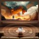 Compact Projector COOL Onix 3500 Lumens Integrated Speaker 3W + HDMI / USB + Wifi Mirror White