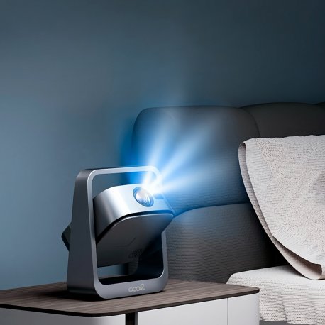 Proiettore Compatto COOL Onix 3500 Lumen Altoparlante Integrato + HDMI / USB + Specchio Wifi Grigio