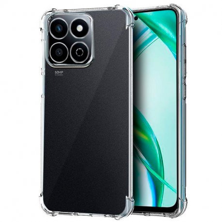 Custodia In Silicone Morbido DESSEN Per Honor 200 Smart 5G, Antiurto Con Protezione Fotocamera, Sottile E Trasparente, Compatibile Con Ricarica Wireless – Colore Rosa