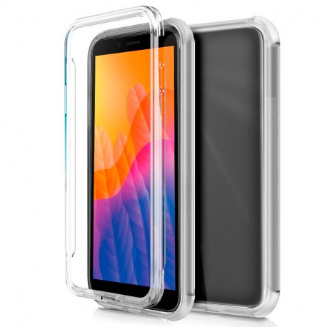 COOL 3D Silicone Case for Huawei Y5p (Transparent Front + Back)