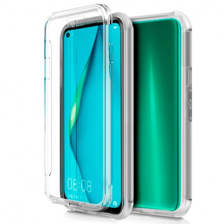 Capa COOL de Silicone 3D para Huawei P40 Lite (frente e verso transparentes)