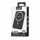 Bateria Externa Universal MAGNÉTICA Power Bank Qi 5000 mAh COOL Negro