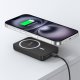 Universal External Battery MAGNETIC Power Bank Qi 5000 mAh COOL Black