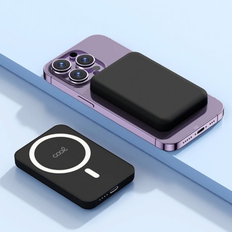 Bateria Externa Universal Power Bank 10.000 mAh Magnetic COOL Preto