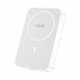 Universal External Battery Power Bank 10.000 mAh Magnetic COOL White