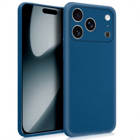 Capa de silicone COOL para iPhone 17 Pro (Azul)