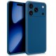 Capa de silicone COOL para iPhone 17 Pro Max (Azul)