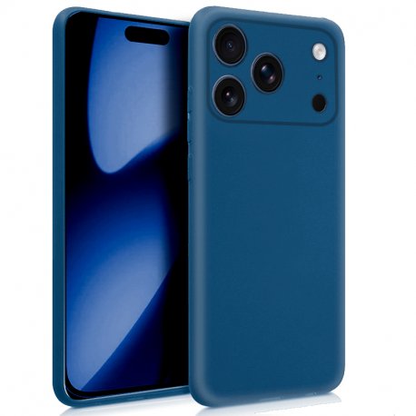 Funda COOL Silicona para iPhone 17 Pro Max / 18 Pro Max (Azul)