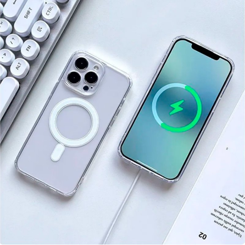 Carcasa COOL para iPhone 17 Pro / 18 Pro Magnética Transparente