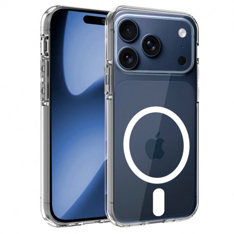 Carcasa COOL para iPhone 17 Pro Max / 18 Pro Max Magnética Transparente