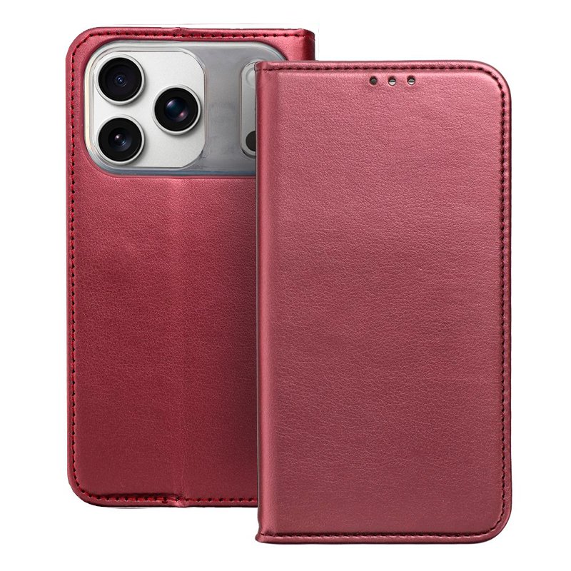 Funda COOL Flip Cover para iPhone 17 Pro / 18 Pro Liso Burgundy
