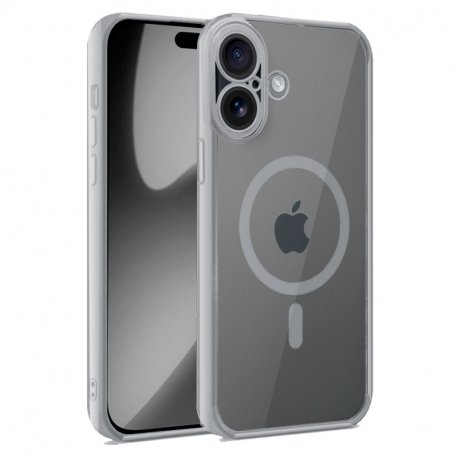 Carcasa COOL para iPhone 17 Magnética Borde Plata
