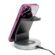 Custodia COOL per iPhone 17 con Bordo Viola Magnetico