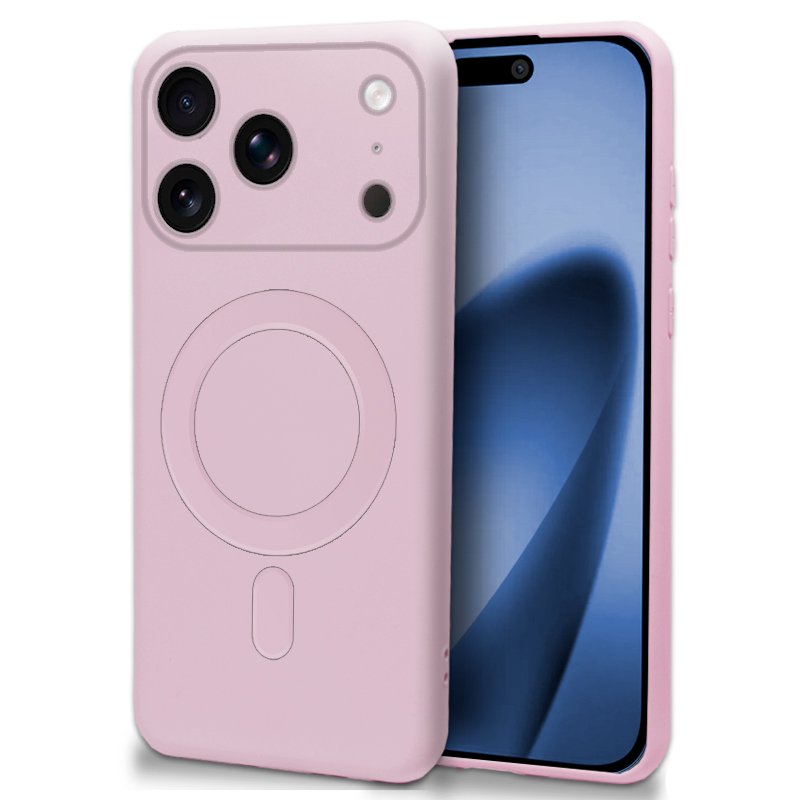 Carcasa COOL para iPhone 17 Pro Max / 18 Pro Max Magnética Cover Rosa