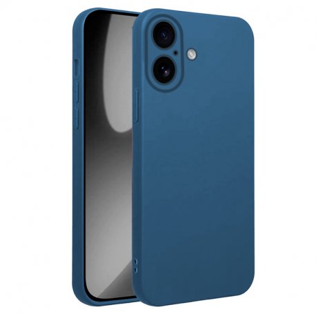 Custodia in silicone COOL per iPhone 17 (Blu)