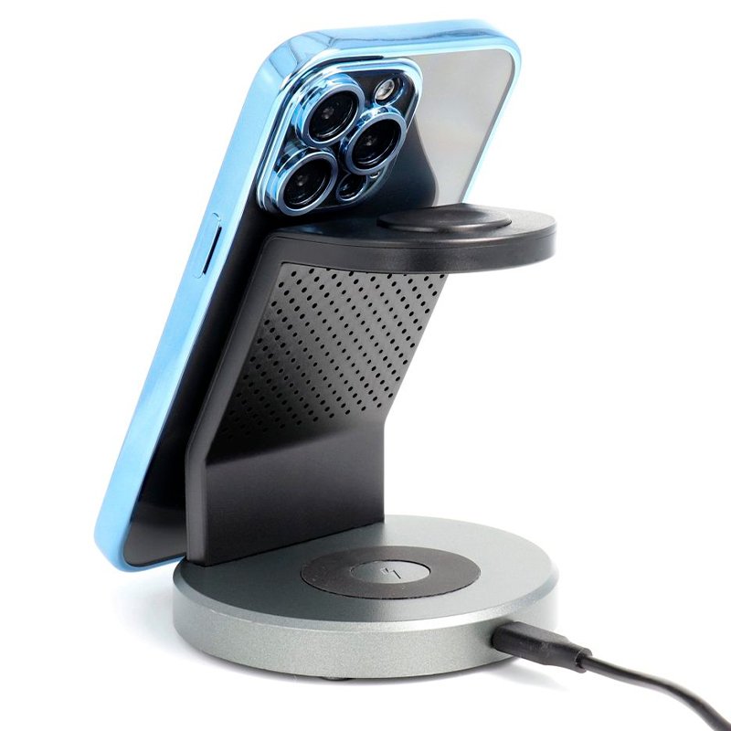 Carcasa COOL para iPhone 17 Pro / 18 Pro Magnética Borde Celeste